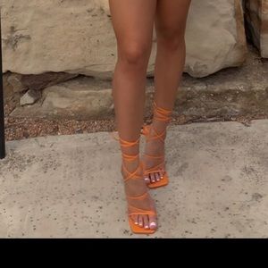 Orange Heels